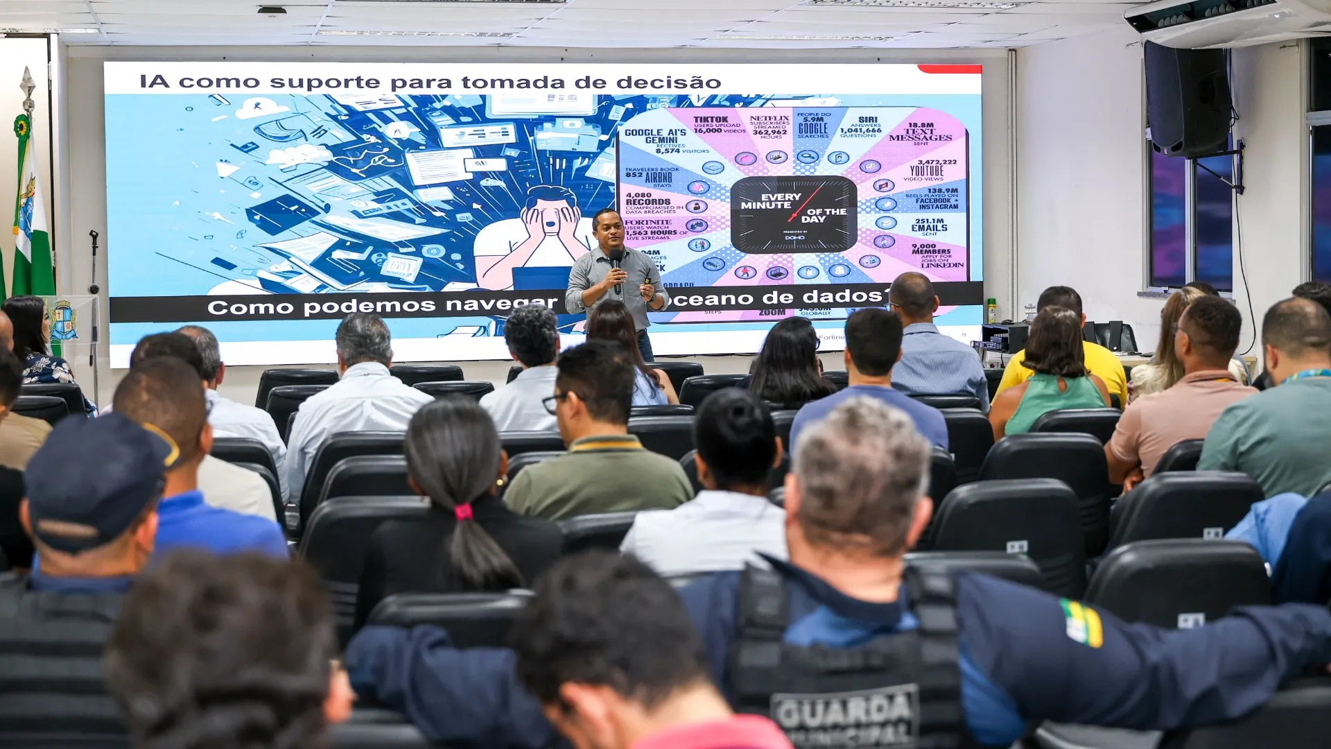 Ação integrada reuniu servidores municipais para discutir proteção de dados, riscos digitais e uso seguro da tecnologia no serviço público