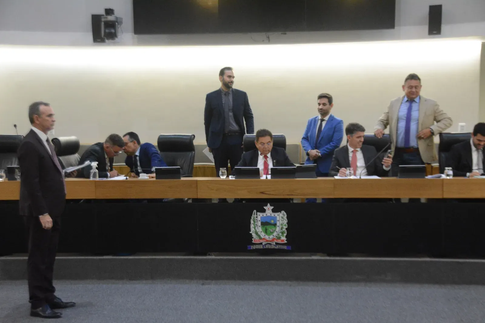 Plenário da Assembleia Legislativa da Paraíba durante sessão ordinária