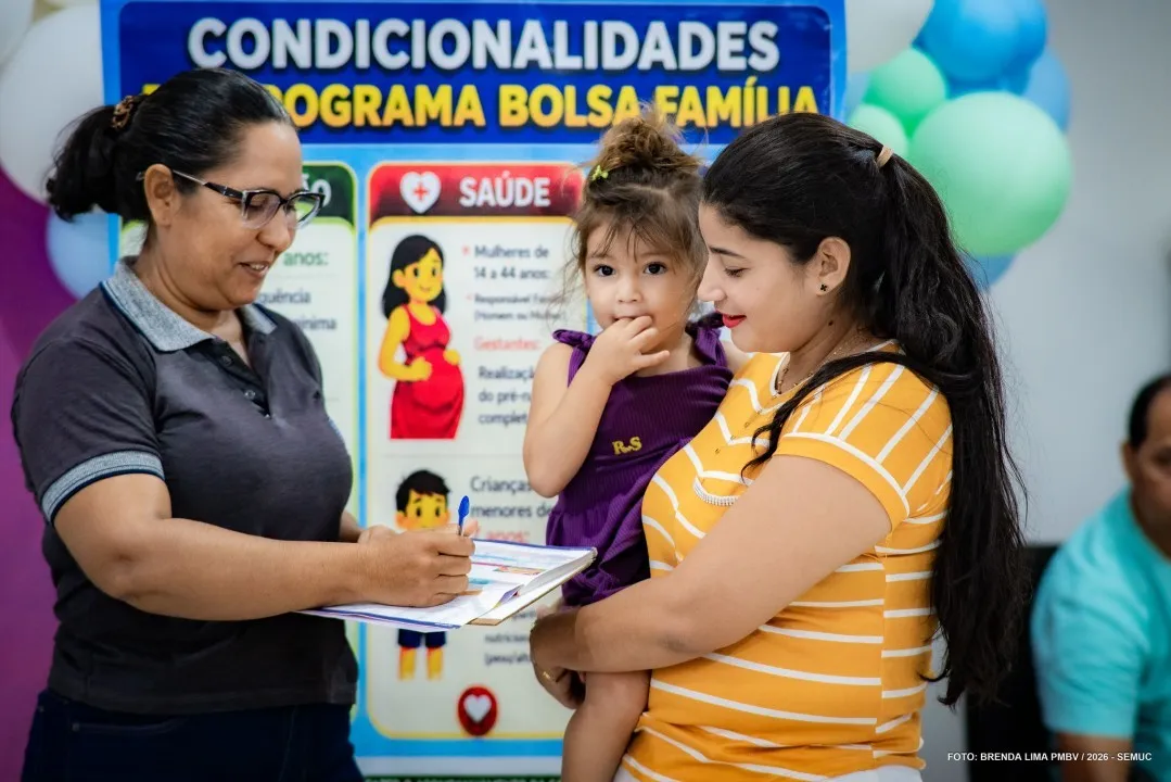 Boa Vista amplia acompanhamento das famílias beneficiárias do Bolsa Família.